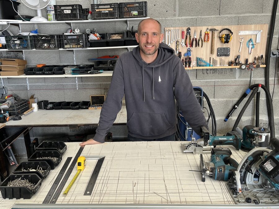 RB-CapSO : fondateur dans son atelier